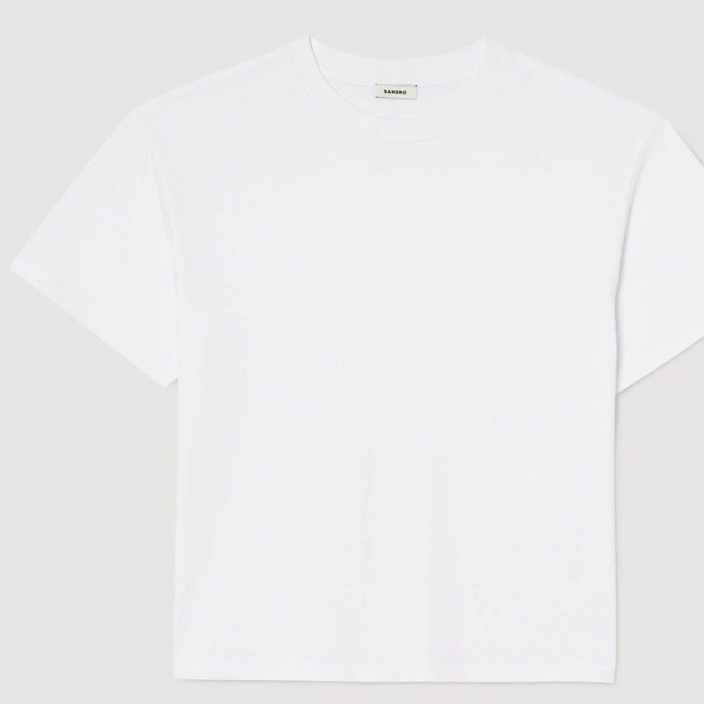 Sandro Classic White(M) & Black(L) Oversized T-Shirt